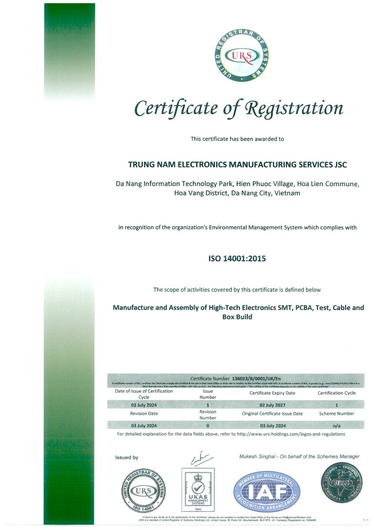 ISO 14001- TRUNG NAM EMS cert 2024-1