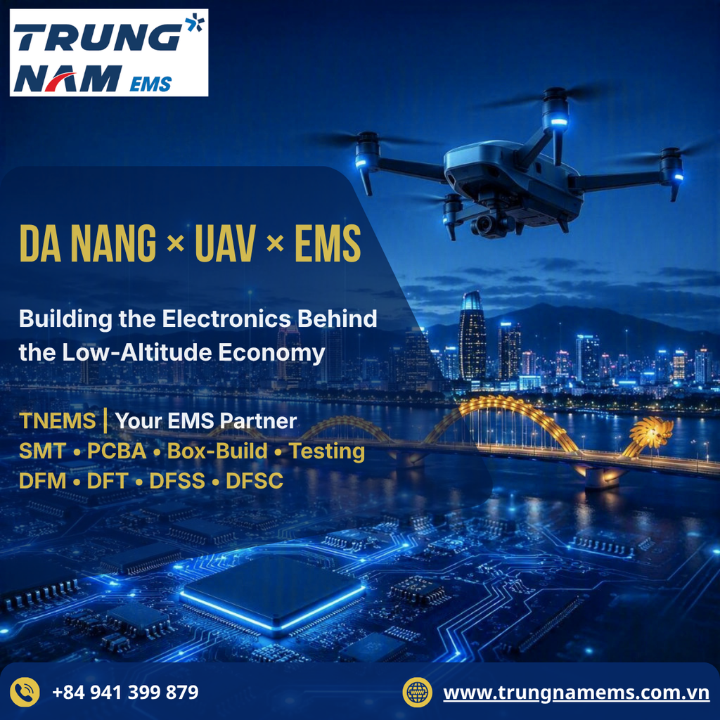 UAV electronics manufacturing and EMS capabilities in Da Nang, Vietnam